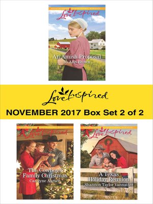 cover image of Harlequin Love Inspired November 2017--Box Set 2 of 2